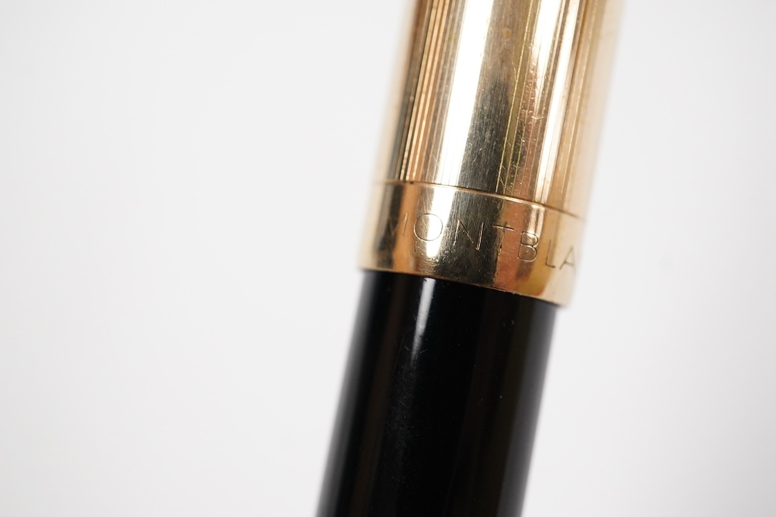 A Mont Blanc vintage fountain pen c.1950's, no.644 with 14ct Mont Blanc nib